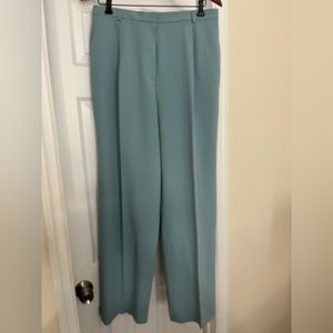 Plants. Slacks. Jones New York Collection.  Blue green (teal). Pockets. Size 12.